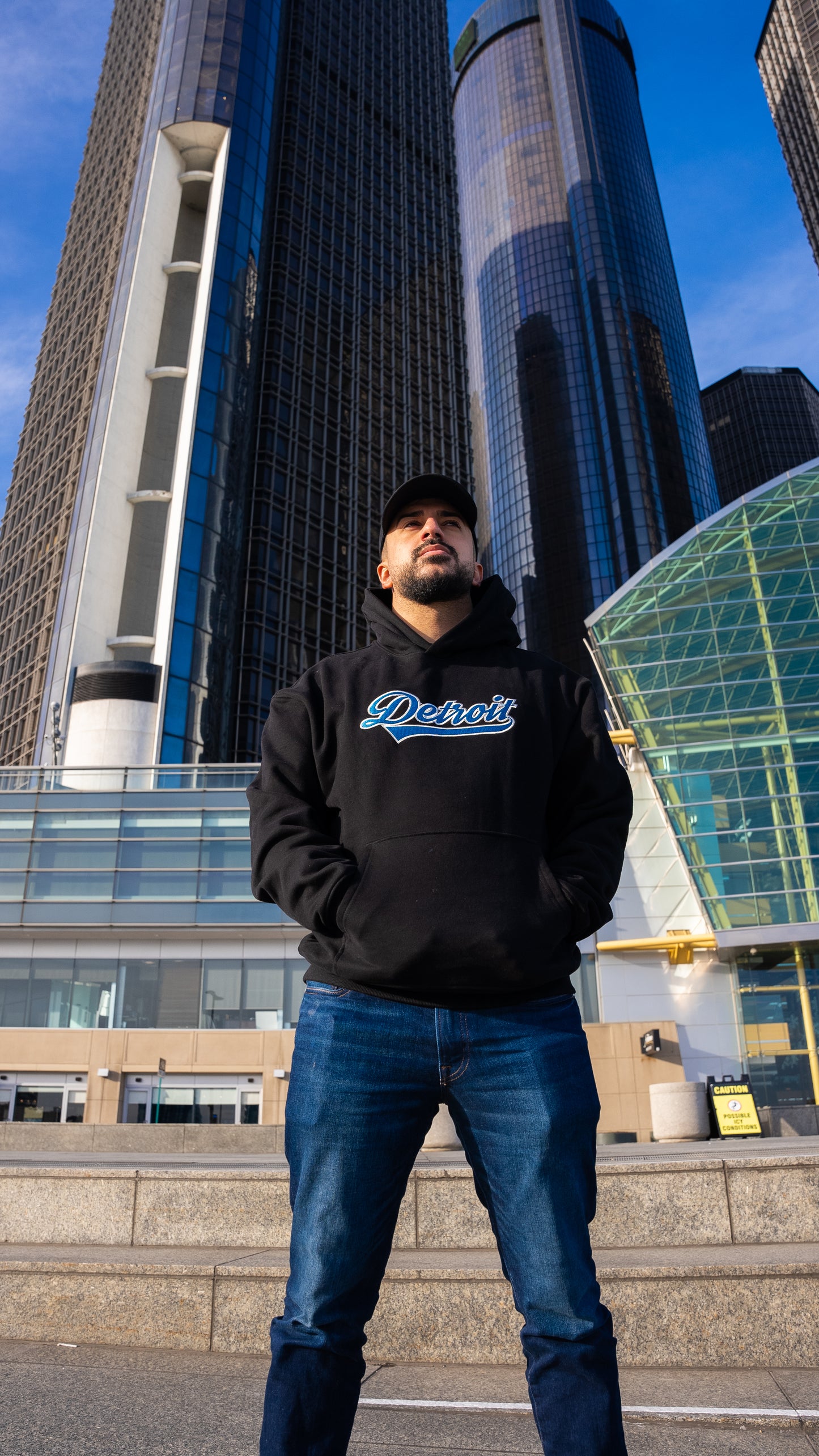 Premium Oversize Heavyweight "DETROIT" Hoodie